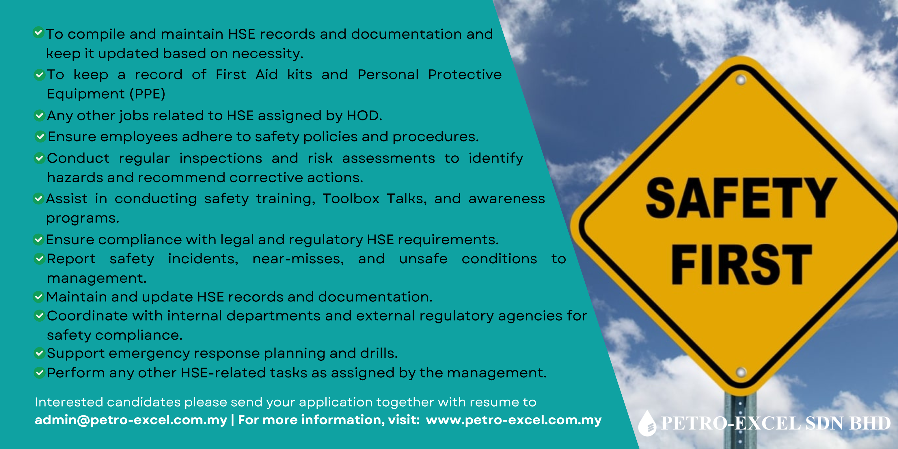 HSE Officer - Miri